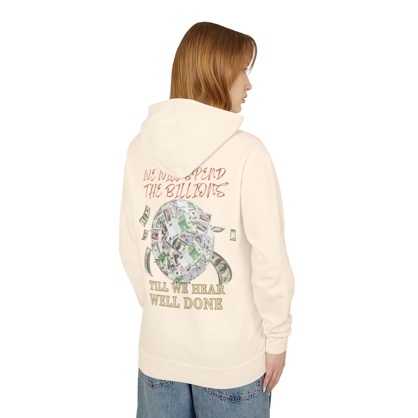 No Turning Back: Billion Flame Lightweight Hooded Sweatshirt
