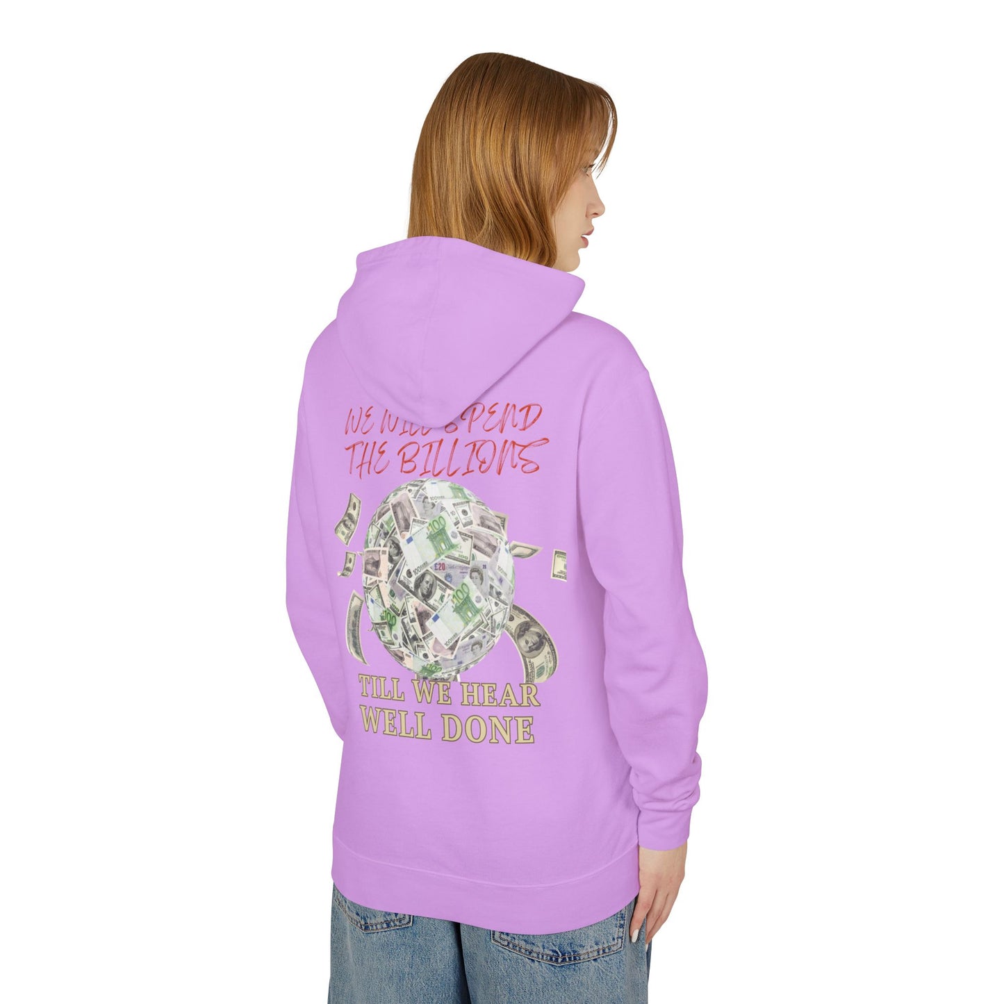 No Turning Back: Billion Flame Lightweight Hooded Sweatshirt