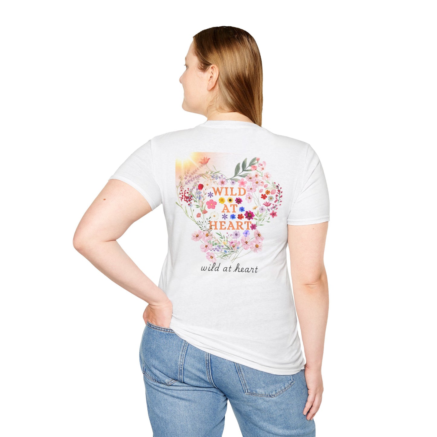 Wild at Heart: Bloom Through the Concrete Tee